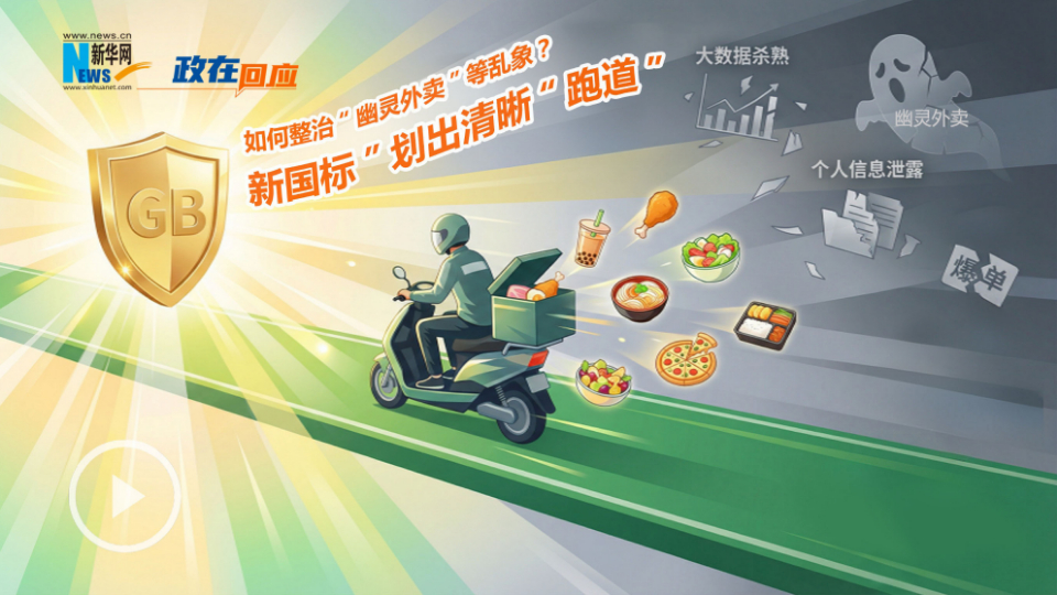 政在回應(yīng)丨如何整治“幽靈外賣”等亂象？外賣“新國標(biāo)”劃出清晰“跑道”