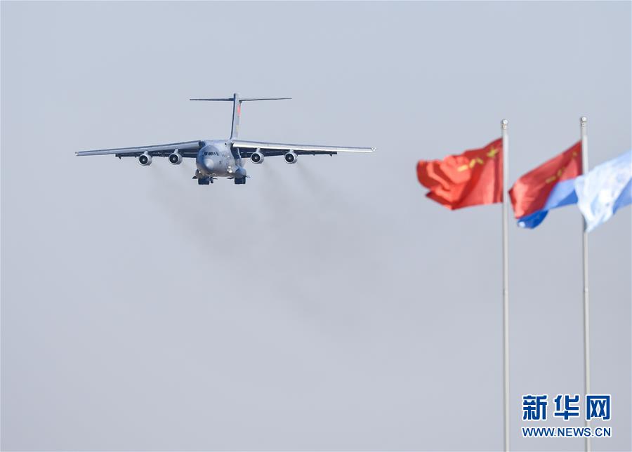 （軍事）（4）殲-20、運-20首次在東北地區(qū)進行飛行展示