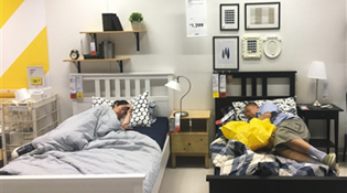 公共服務(wù)充足了，睡宜家的人才會少