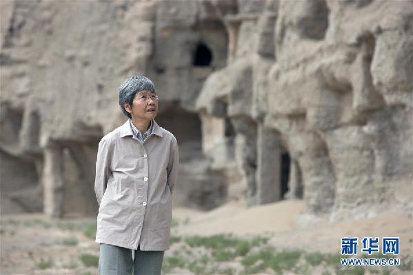 （愛(ài)國(guó)情 奮斗者&middot;圖文互動(dòng)）（2）似水如沙久相伴&mdash;&mdash;記敦煌研究院名譽(yù)院長(zhǎng)樊錦詩(shī)