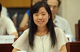 共產(chǎn)黨員微信、易信受眾代表喬薇發(fā)言
