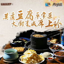 莫道豆腐平常菜，大廚烹成席上珍