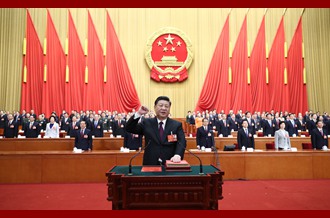 習(xí)近平當(dāng)選國(guó)家主席、中央軍委主席