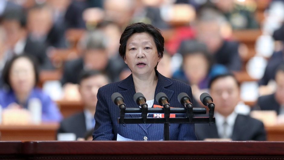 全國政協(xié)人口資源環(huán)境委員會副主任，九三學社中央副主席 印紅