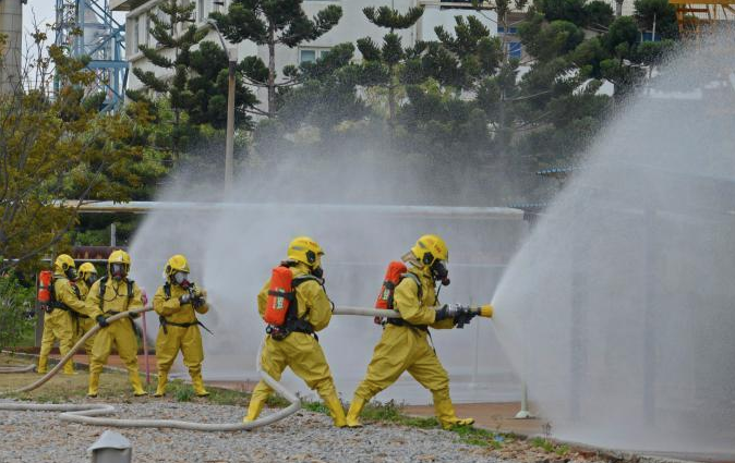 福建泉州開展?；飞a(chǎn)安全事故綜合演練