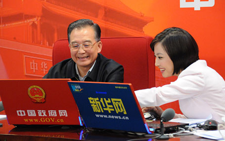 [回顧]2009年溫家寶總理接受中國政府網(wǎng)、新華網(wǎng)專訪