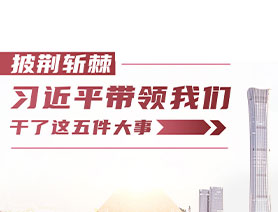 披荊斬棘！習(xí)近平帶領(lǐng)我們干了這五件大事