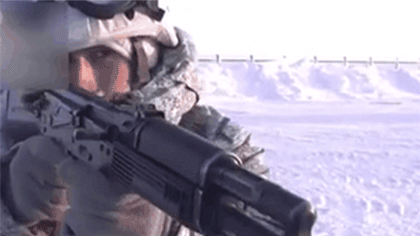 俄在北極地區(qū)舉行大規(guī)?？畿姺N演習(xí)