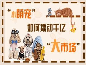&ldquo;小萌寵&rdquo;如何撬動千億&ldquo;大市場&rdquo;？