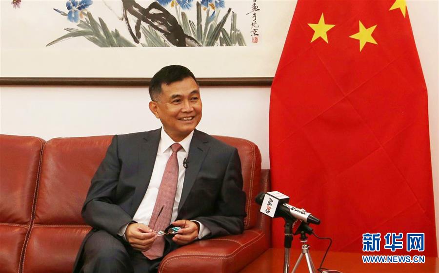 （XHDW&middot;圖文互動(dòng)）推動(dòng)中塞關(guān)系邁上新臺階&mdash;&mdash;訪中國駐塞內(nèi)加爾大使張迅