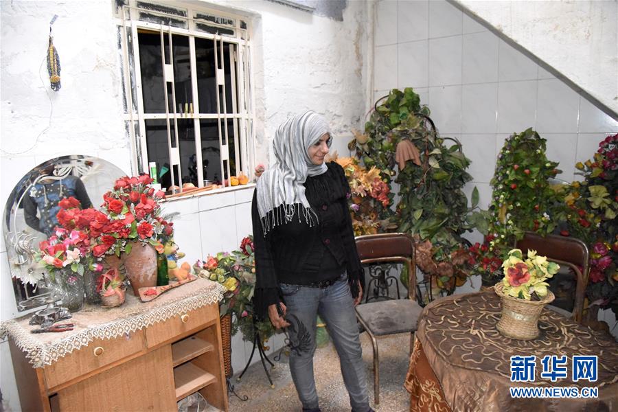 （國際&middot;圖文互動(dòng)）（9）通訊：敘利亞危機(jī)爆發(fā)8周年：廢墟中&ldquo;療傷&rdquo;的東古塔