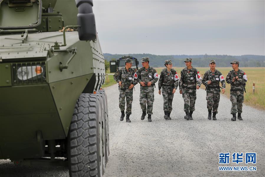 （國際&middot;圖文互動）（2）通訊：海外演訓(xùn)場，走來一群中國衛(wèi)生士官