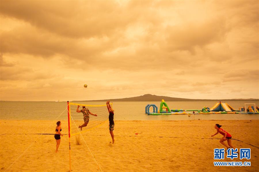 (國(guó)際)(7)澳大利亞大火煙塵籠罩新西蘭北島北部