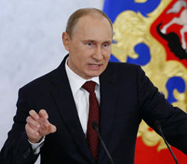 內(nèi)憂外患，普京強(qiáng)勢展示自信