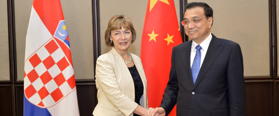 李克強會見克羅地亞總理代表、第一副總理兼外長普希奇