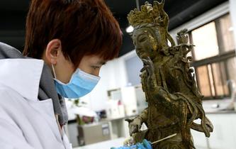 陜西歷史博物館的&ldquo;文物醫(yī)生&rdquo;