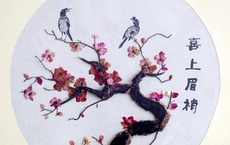 有才！護士中藥作畫