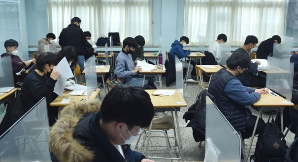 疫情下的韓國(guó)&ldquo;高考&rdquo;