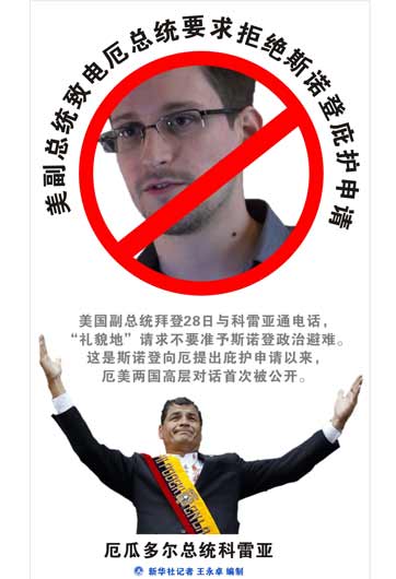 誰會&ldquo;收留&rdquo;斯諾登